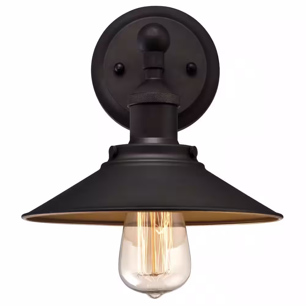 Westinghouse Louis 1-Light Oil Rubbed Bronze Wall Mount Sconce