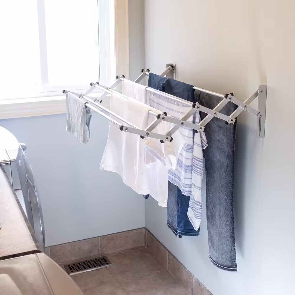 Greenway Indoor/Outdoor Foldable Drying Rack, with Optional Wall-Mount