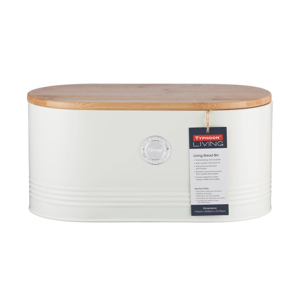 Typhoon Living Cream 7.7 Qt. Bread Bin
