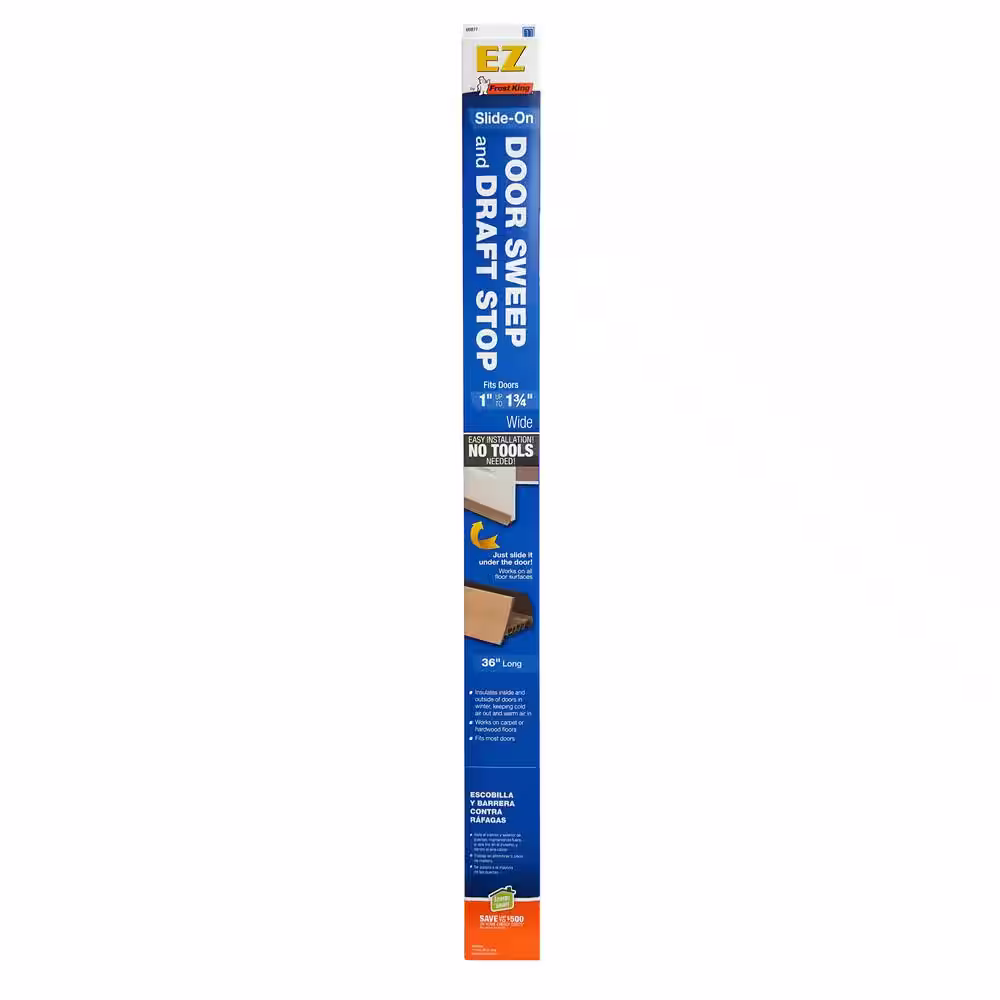 Frost King Slide On Door Sweep/Stop