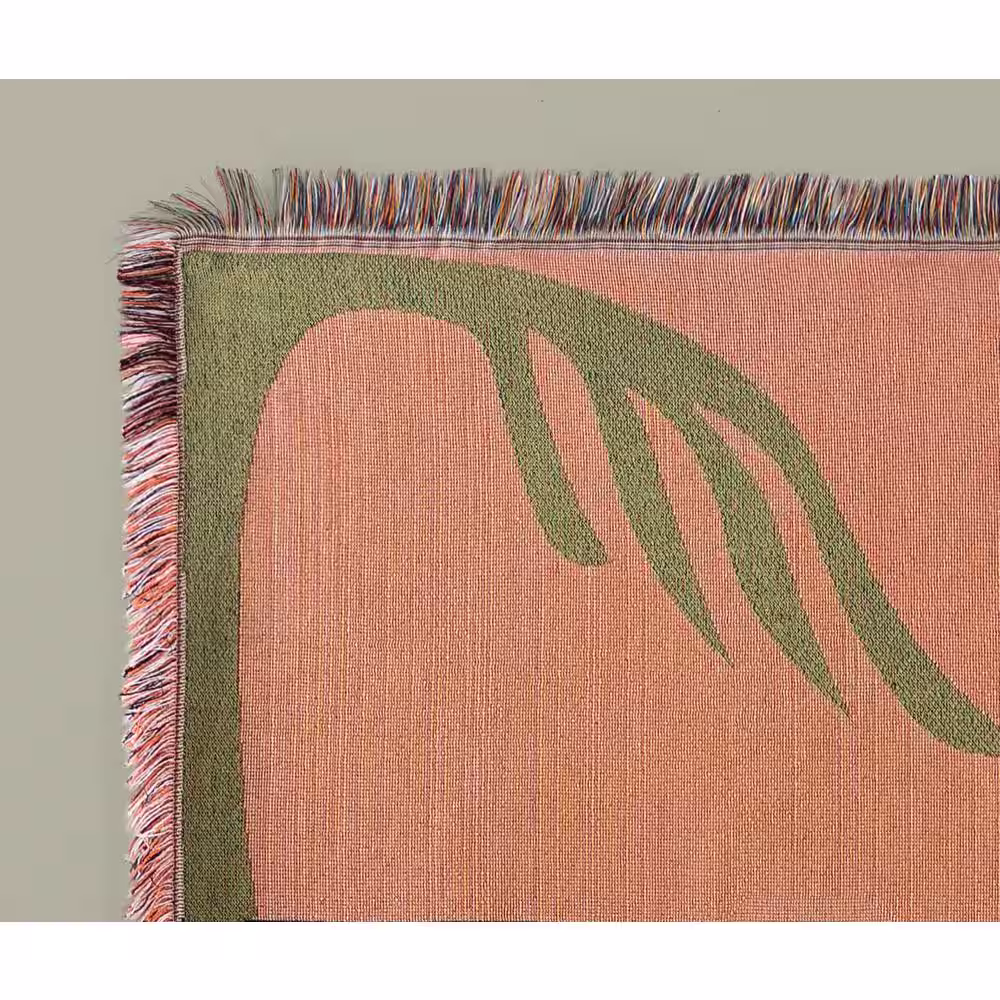 Justina Blakeney Justina Blakeney Nude Beach Multi Polyester Acrylic Throw Blanket