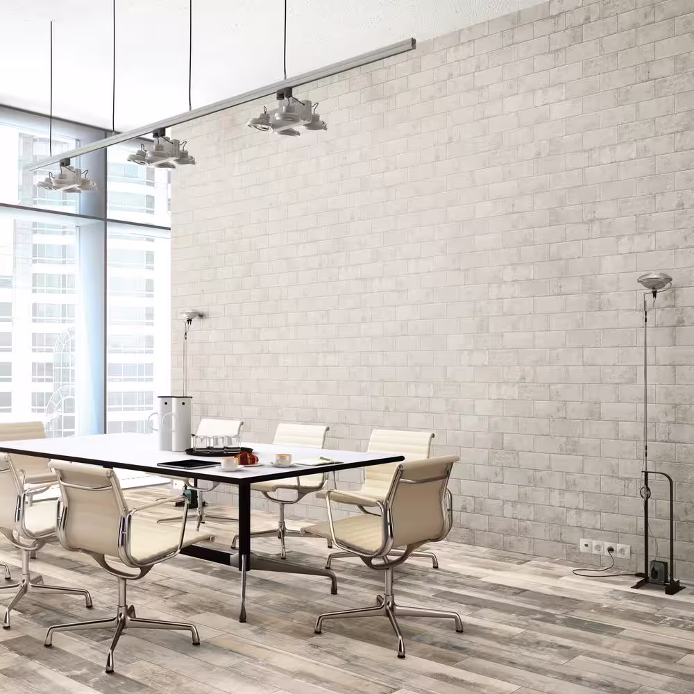 Daltile Brickwork Studio 4 in. x 8 in. Glazed Porcelain Floor and Wall Tile (7.92 sq. ft./case)