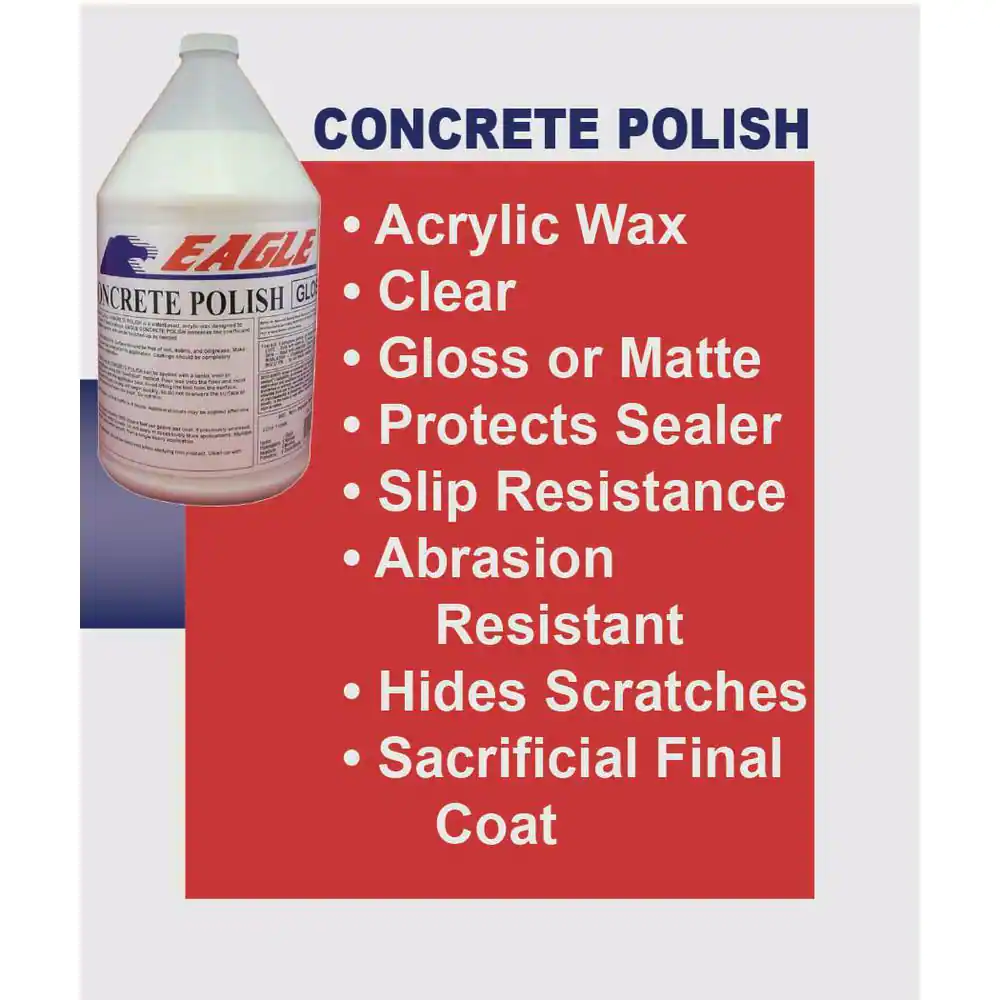 Eagle 1 Gal. Concrete Polish Gloss Floor Finish
