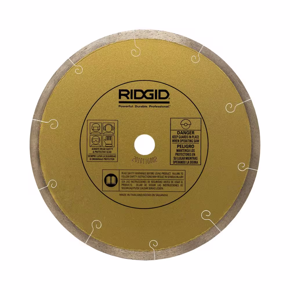 RIDGID 7 in. Premium Tile Diamond Blade