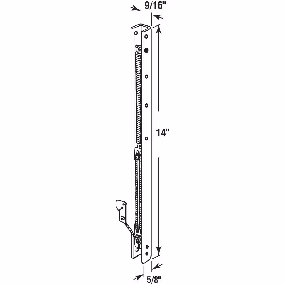 Prime-Line 14 in. Window Block and Tackle Sash Balance