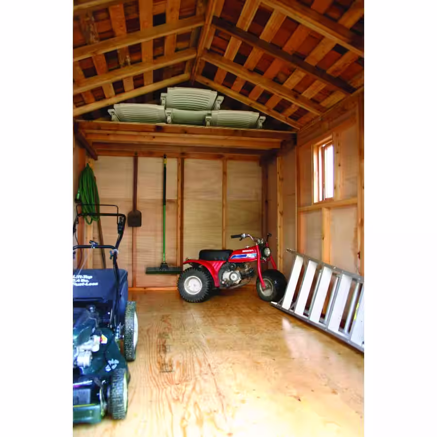 Outdoor Living Today Spacemaster 8 ft. x 12 ft. Western Red Cedar Storage Shed