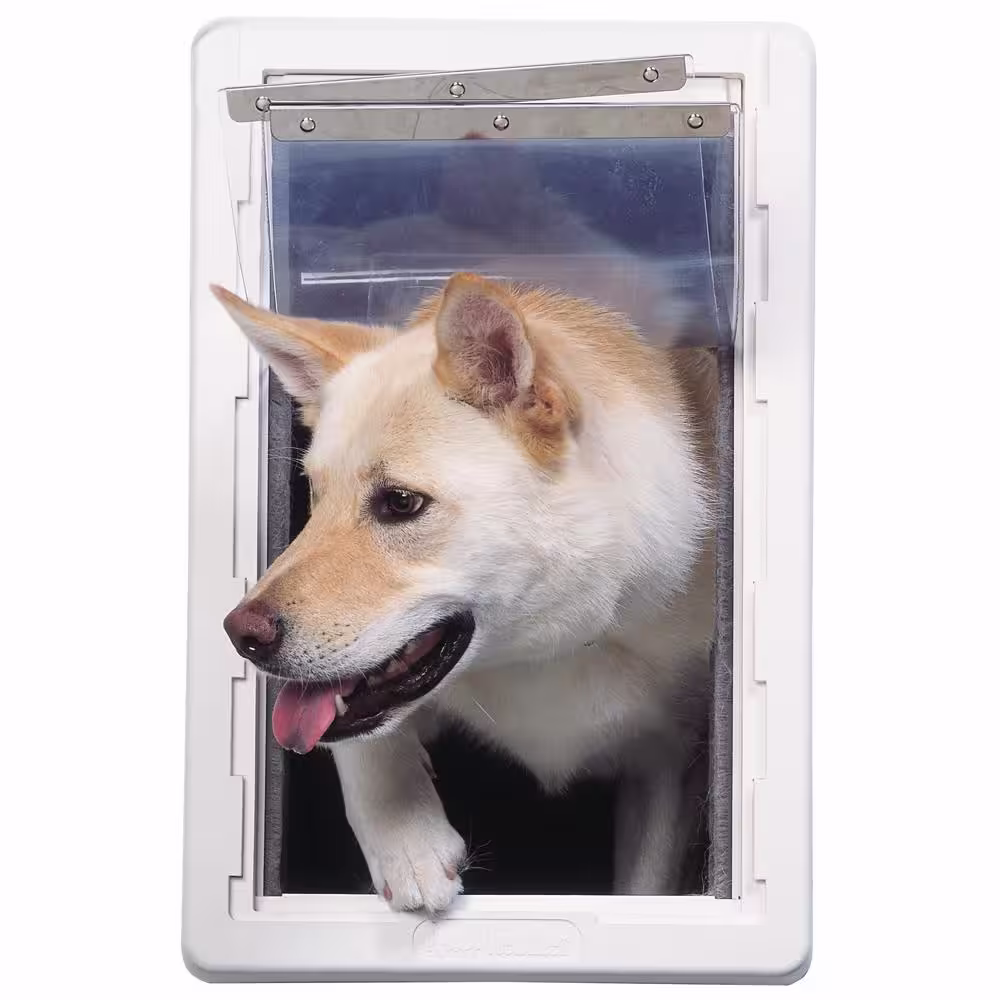 Ideal Pet Products 9.75 in. x 17 in. Large Single Replacement Flap for Ruff Weather Dog and Pet Doors