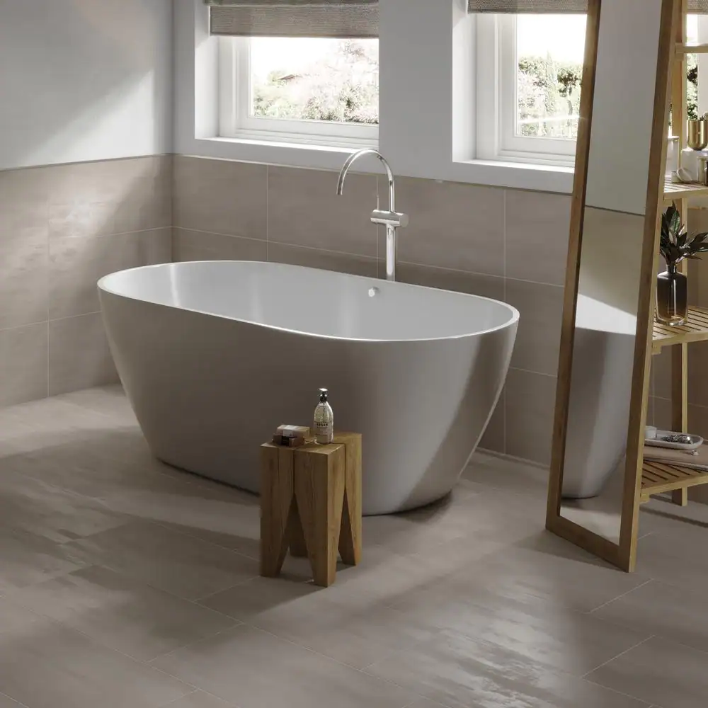Corso Italia Ray Taupe 12 in. x 24 in. Porcelain Floor and Wall Tile (15.50 sq. ft./Case)