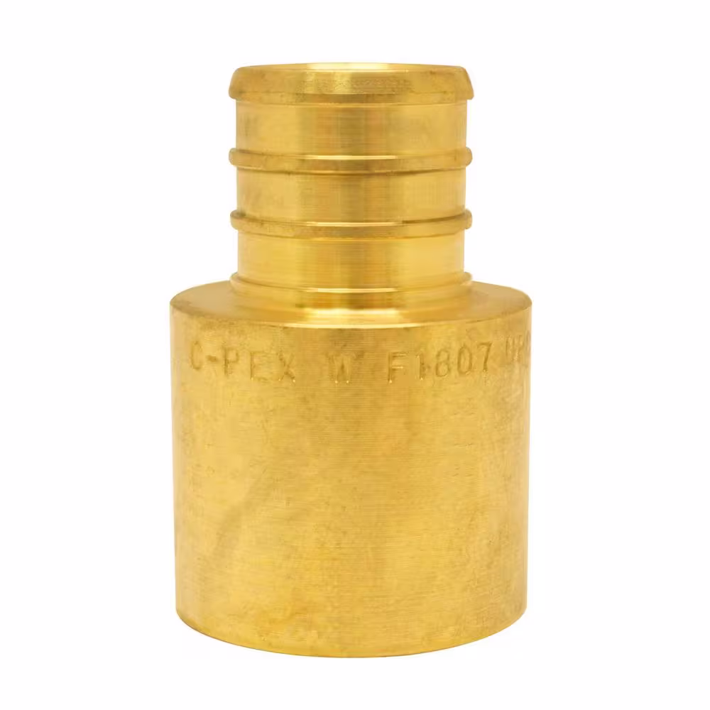 Apollo 3/4 in. Brass PEX-B Barb x 3/4 in. Female Copper Sweat Adapter