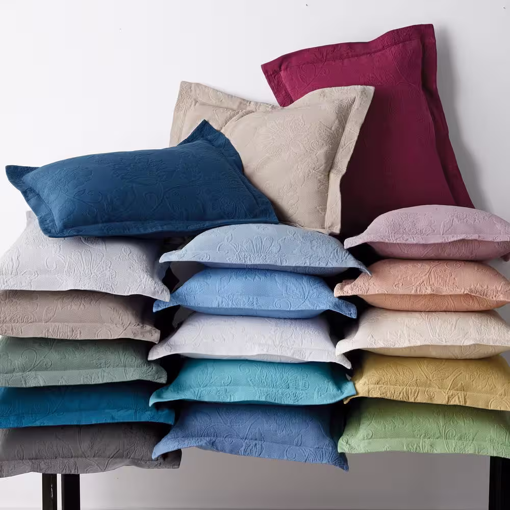 The Company Store Putnam Matelasse Cotton Decorative Sham