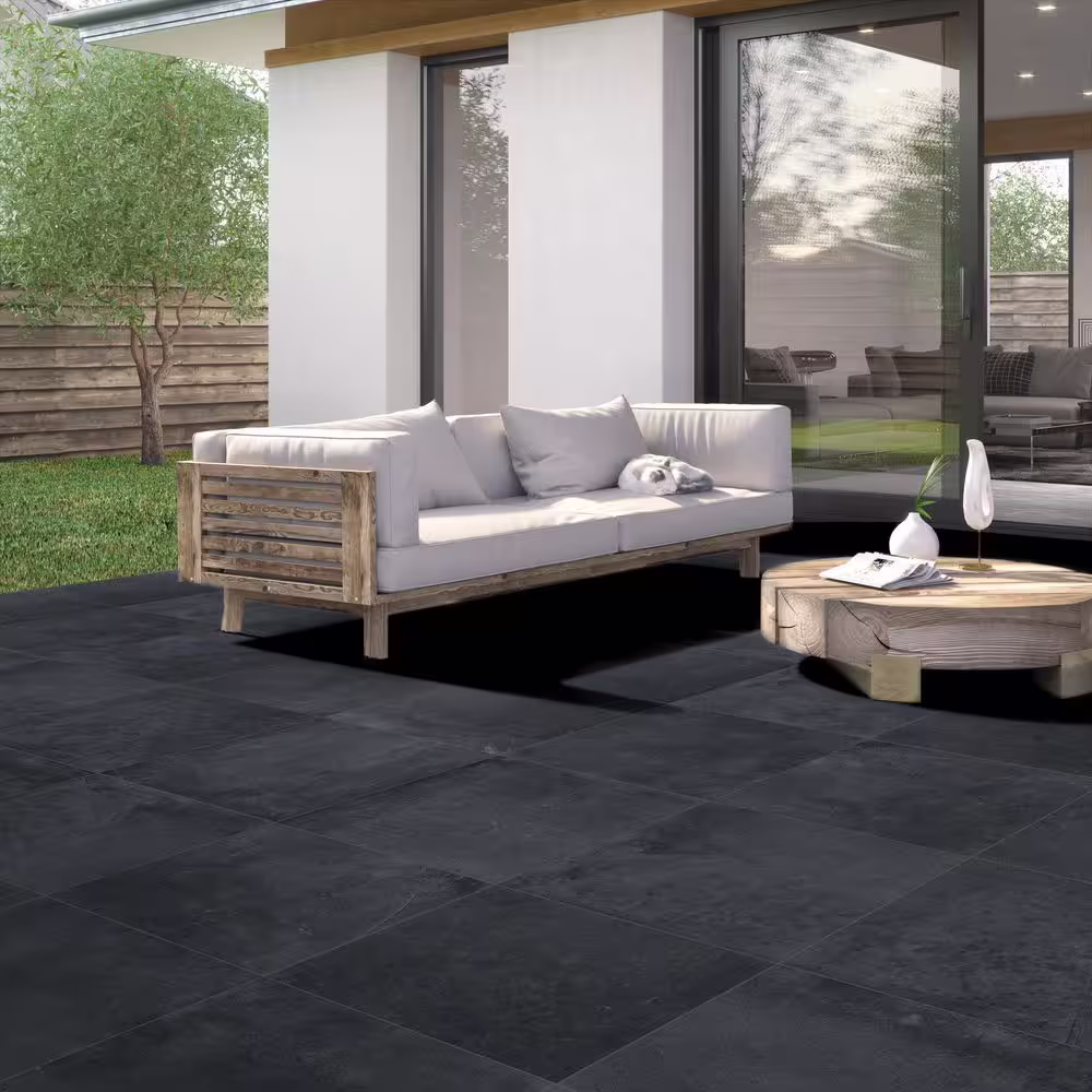 MSI Nolitan Carbon 24 in. x 24 in. x 3 cm. Porcelain Paver Tile (8 sq. ft./Case)