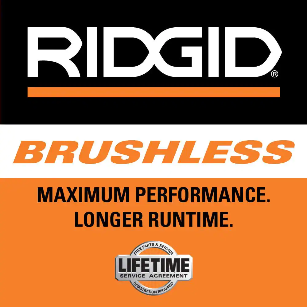 RIDGID 18V Brushless Cordless 4-Mode 1/2 in. Mid-Torque Impact Wrench with Friction Ring (Tool Only)