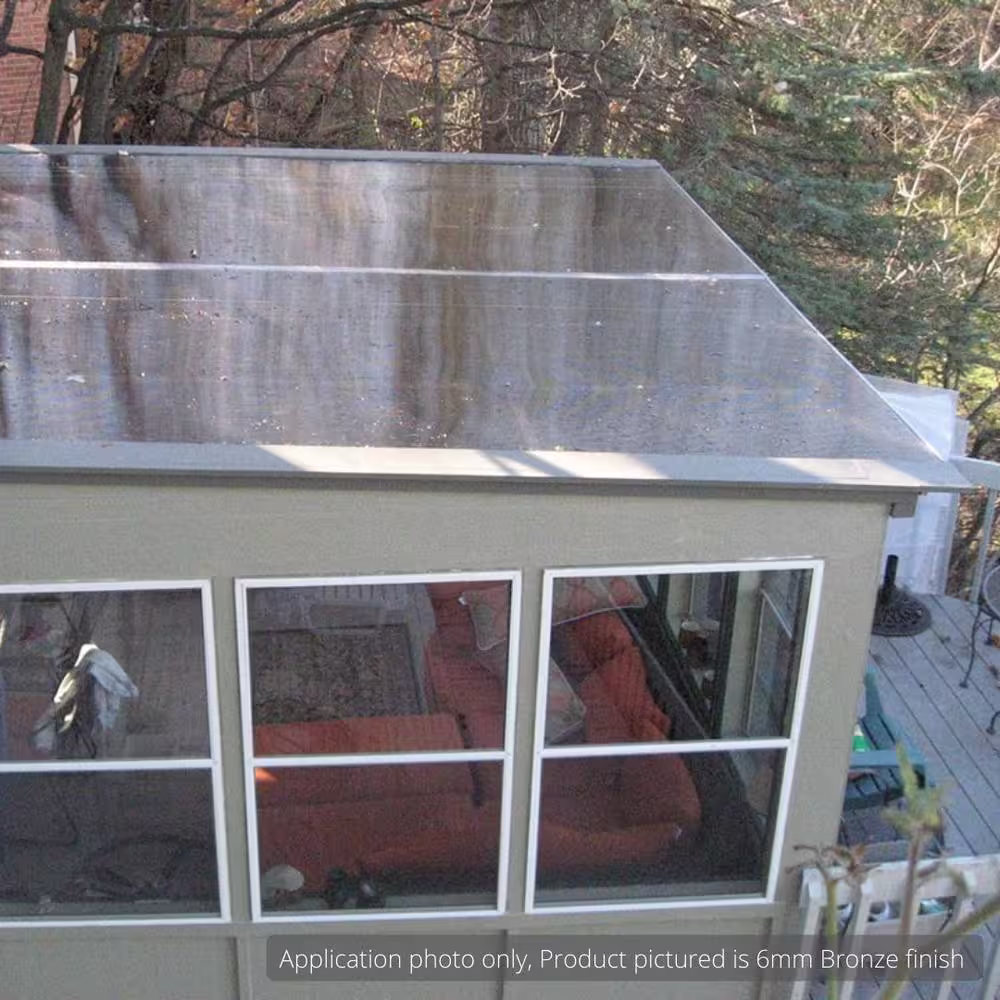 LEXAN Thermoclear 48 in. x 72 in. x 5/8 in. (16mm) Clear Multiwall Polycarbonate Sheet
