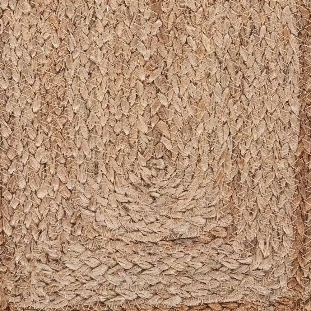 LR Home Toned Bleach/Natural 19 in. x 13 in. Organic Jute Placemat (Set of 4)