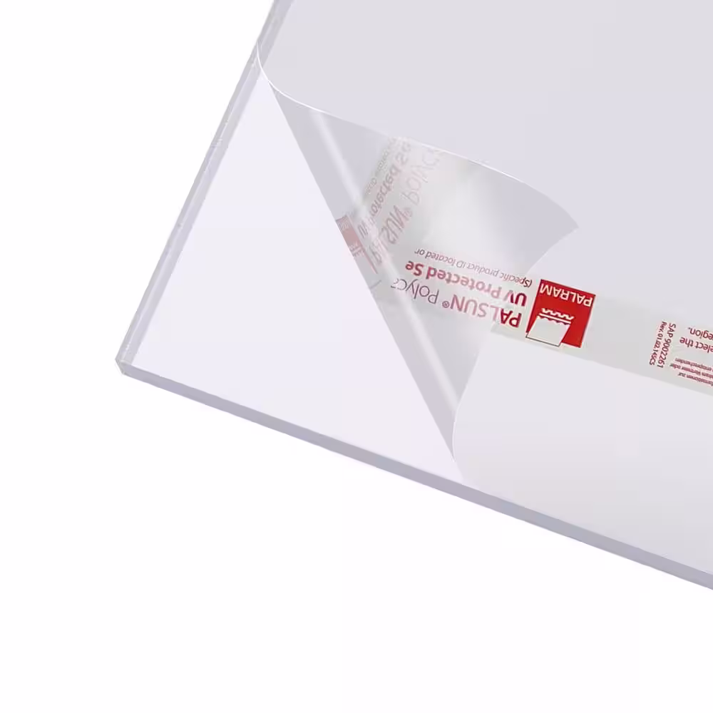 Palsun 36 in. x 30 in. x .093 in. Clear Polycarbonate Sheet