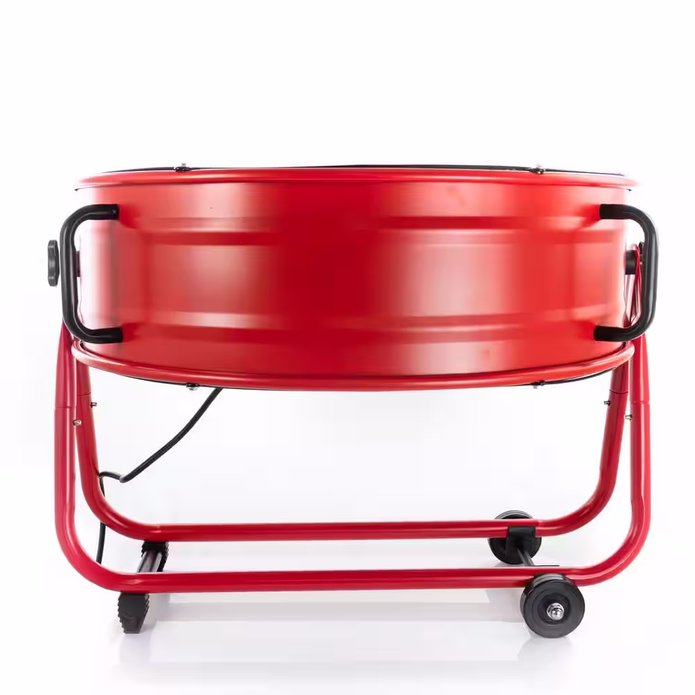 VIEAIR 24 in. Floor Drum Fan in Red