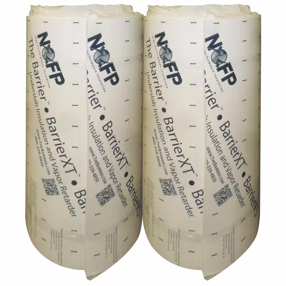 NOFP 4 ft. x 64 ft. BarrierXT 3/4 in. Thick EPS Foam Insulation with Vapor Retarder (Case of 2)