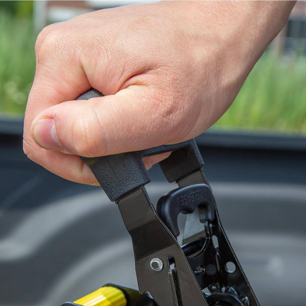 Stanley 1 in. x 14 ft. Ratchet Straps 3000 lbs. Break Strength (4-Pack)
