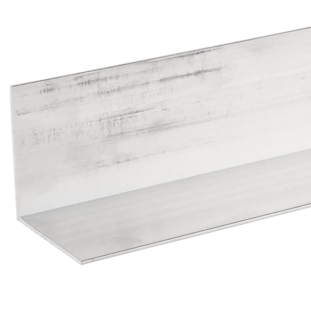 Everbilt 96 in. x 2 in. x 1/16 in. Thick Aluminum Angle