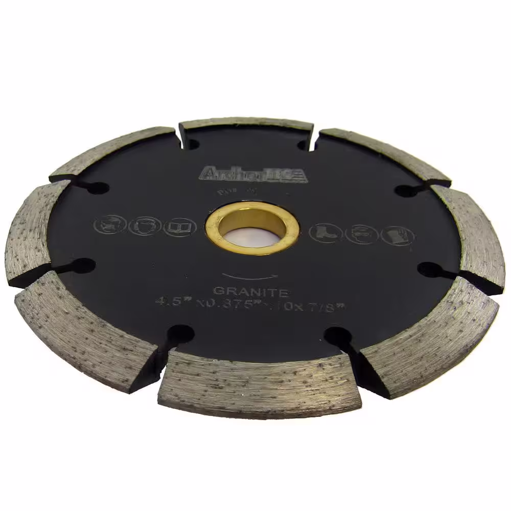 Archer USA 4.5 in. Crack Chaser Diamond Blade for Concrete Repair