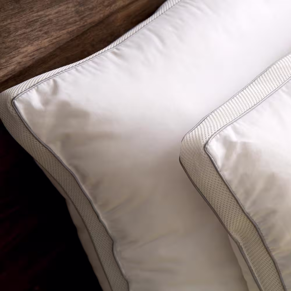 Allied Home Powernap Celliant Blend 100% Cotton Queen White Pillow