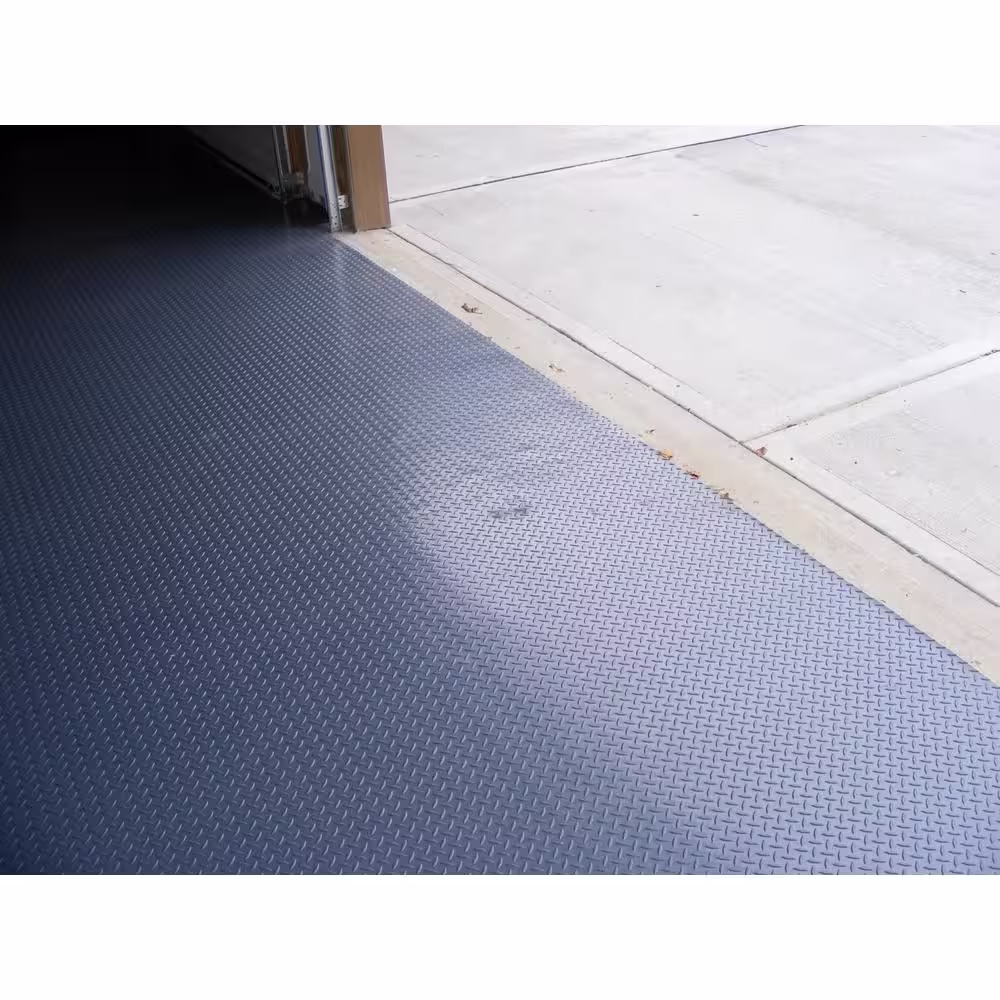 None Diamond 10 ft. W x 44 ft. L Grey Commercial Vinyl Flooring