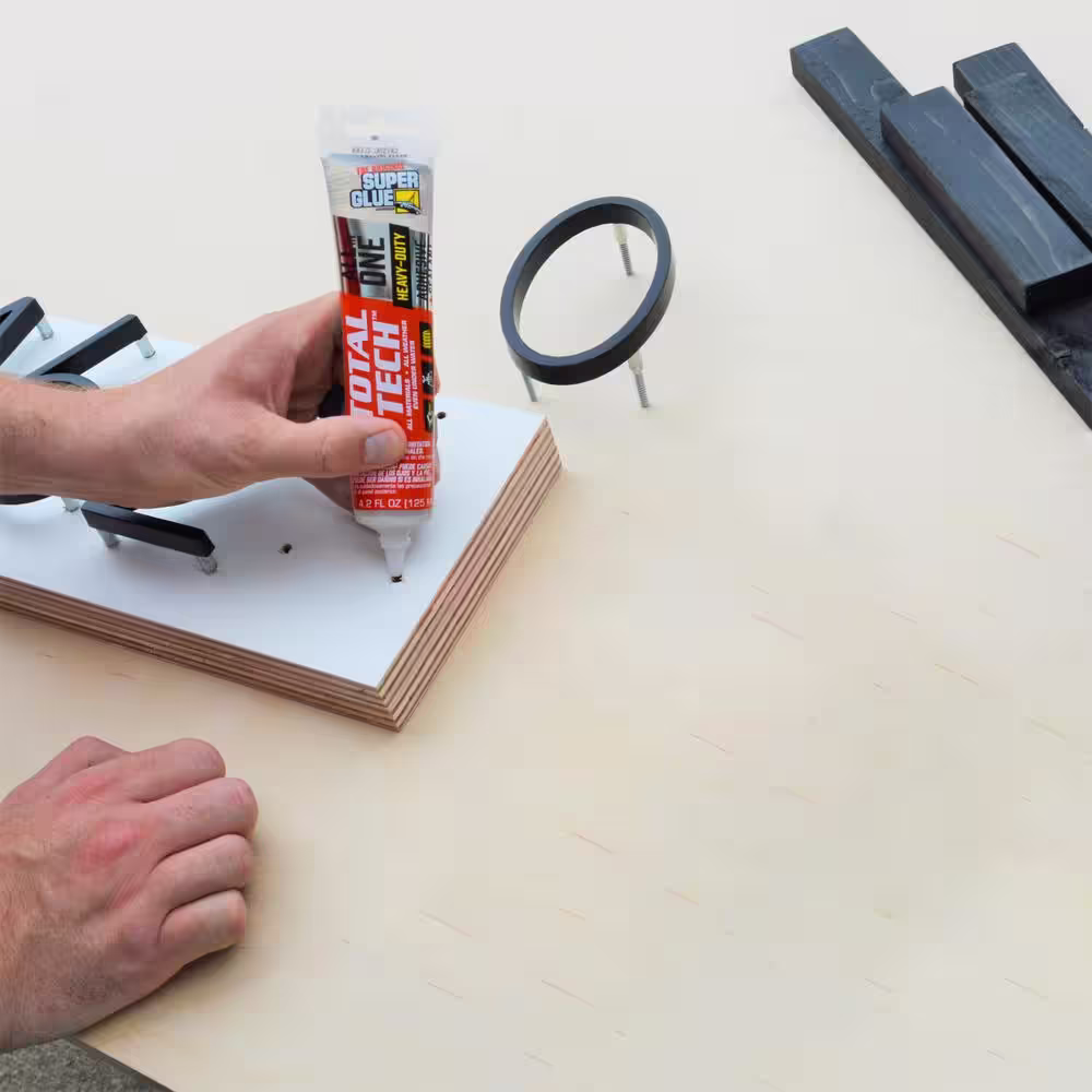 Super Glue Total Tech 4.2 fl. oz. Tube Clear All-In-One Adhesive and Sealant (2-Pack)