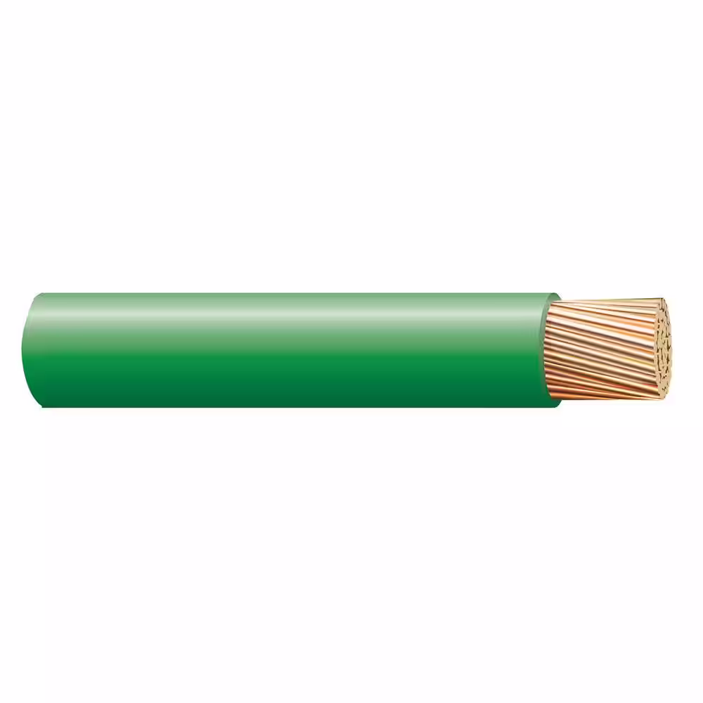 Cerrowire 500 ft. 6 Gauge Green Stranded Copper XHHW-2 Wire