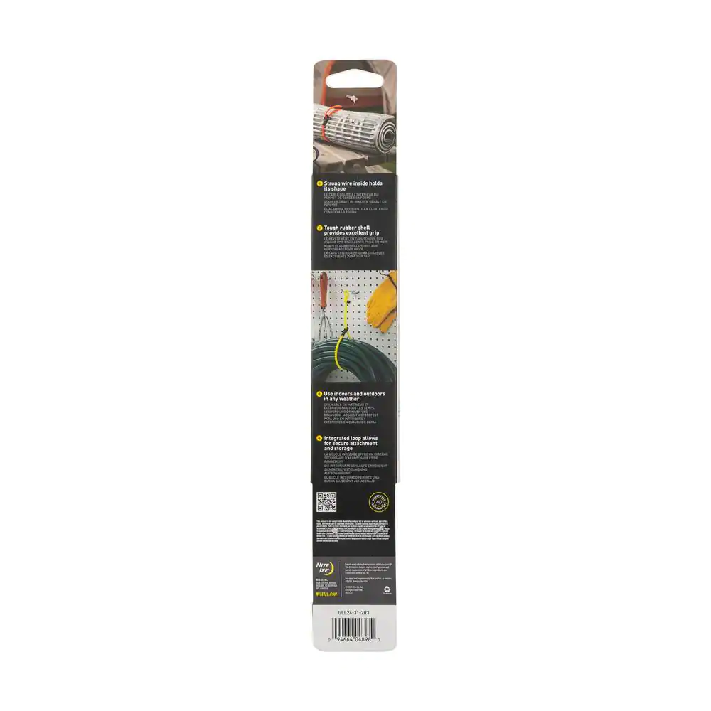 Nite Ize 24 in. Bright Orange Gear Tie Loopable (2-Pack)