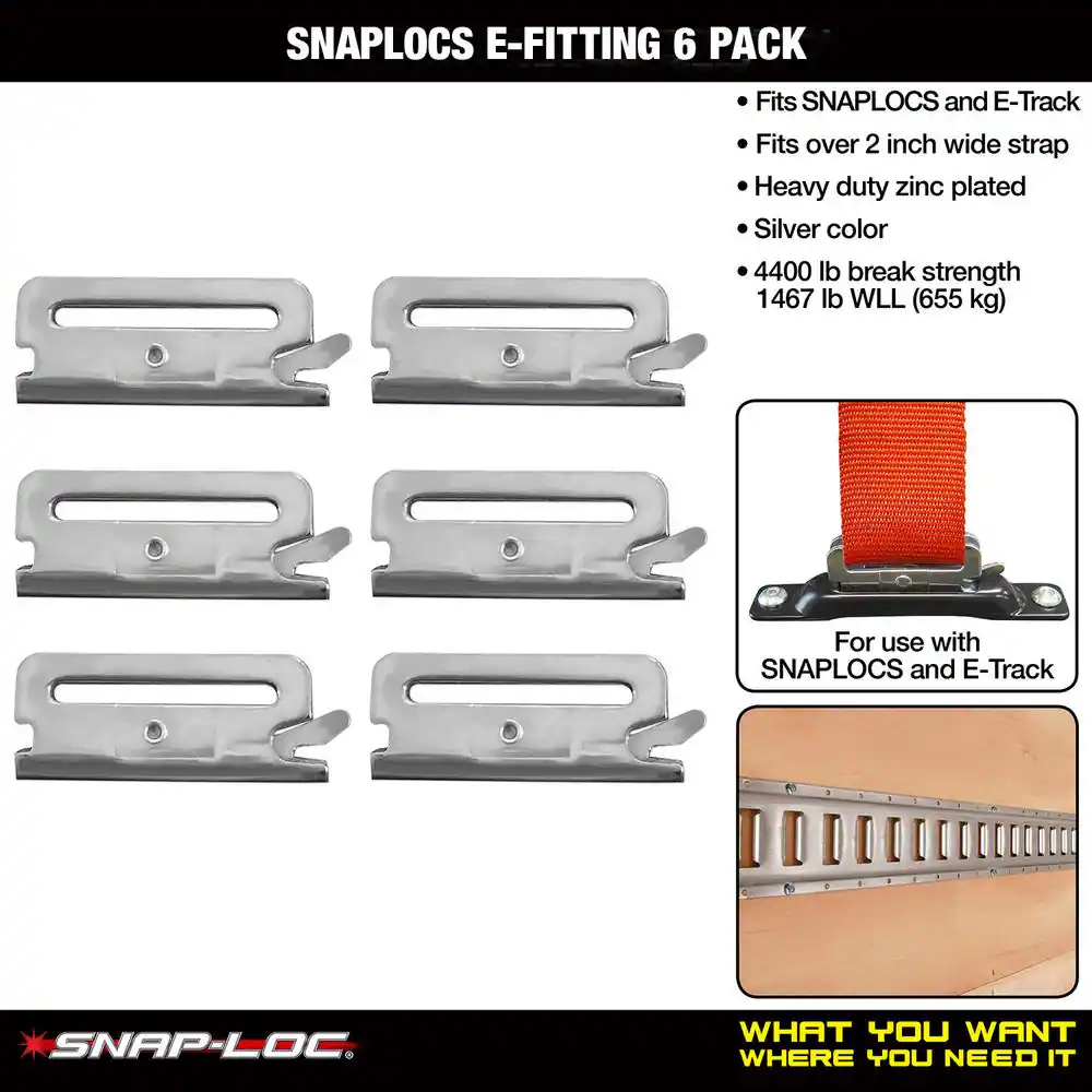 SNAP-LOC E-Fitting Connector (6-Pack)