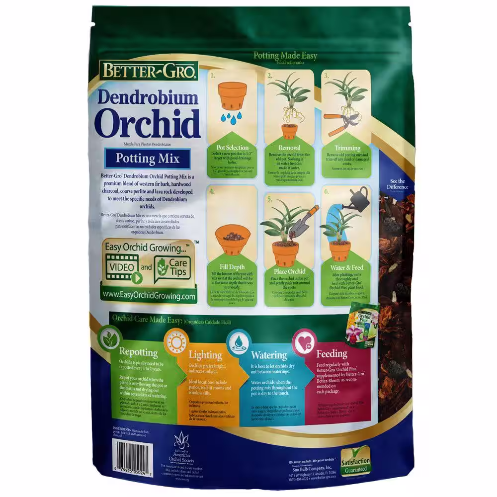Better-Gro 8 Qt. Dendrobium Potting Mix Twin Pack