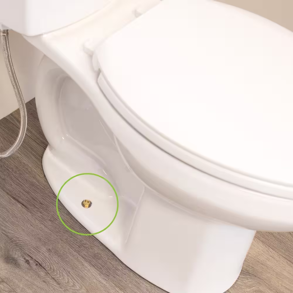 Fluidmaster SetFast 5/16 in. x 2-1/4 in. No Cut Brass Closet Toilet Bolt Kit Contractor Pack