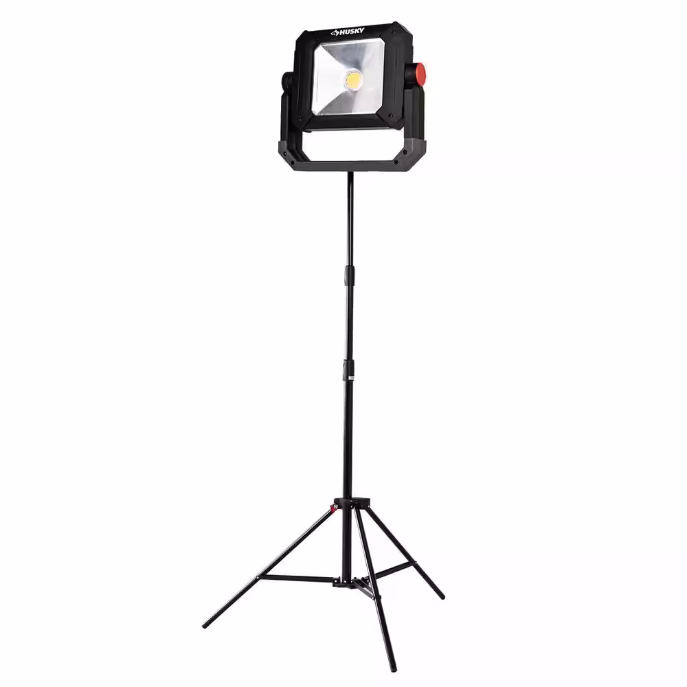 Husky 2000 Lumens Rechargeable LED Work Light