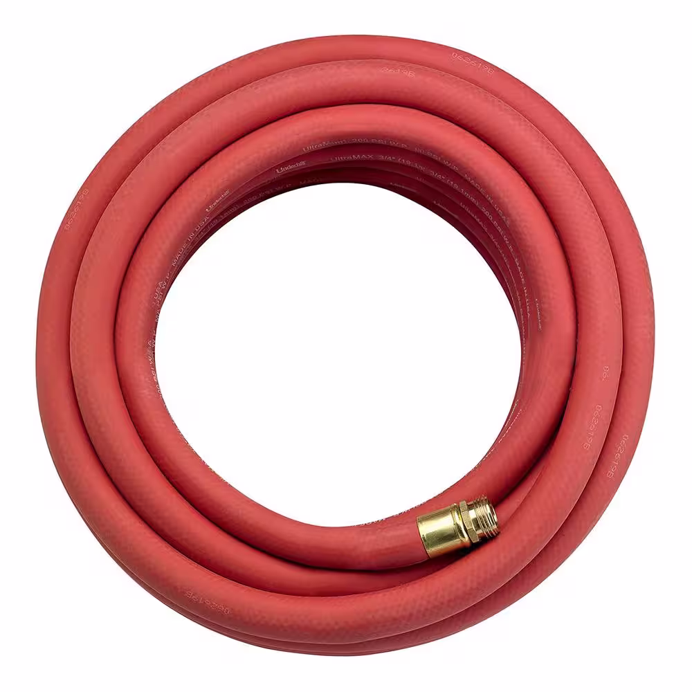 None UltraMax 0.75 in. x 75 ft. Heavy-Duty Garden Water Hose