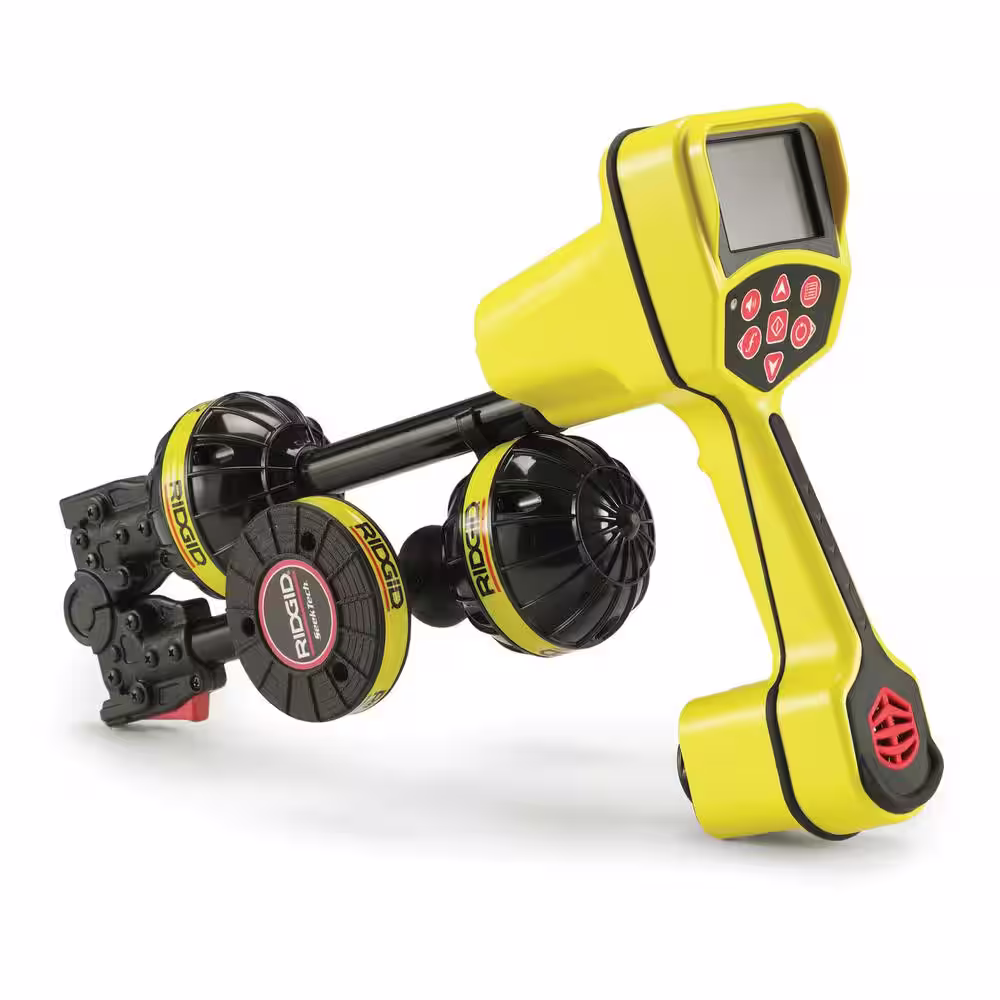 RIDGID SeekTech SR-20 Utility Pipeline Locator/Receiver with Omni-Directional Antenna System and Compact Folding Mast Design