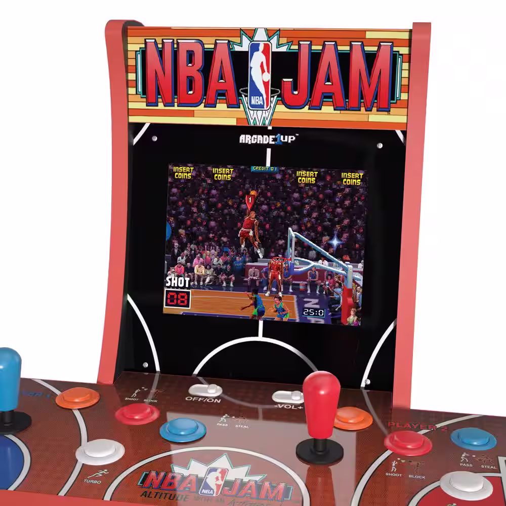 ARCADE1UP NBA JAM 2-Player CC W/LIT MARQ