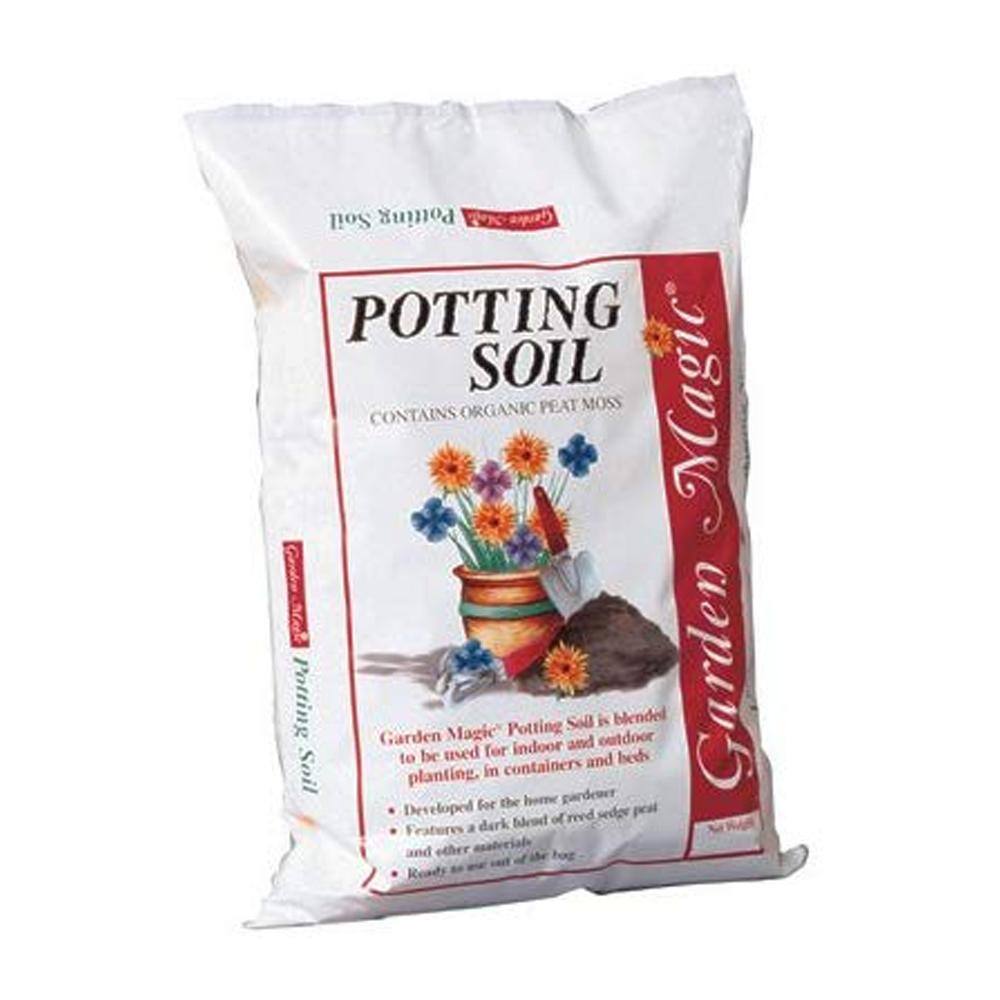 None 40 lbs. Bag Garden Magic Organic Planting Potting Soil (6-Pack)