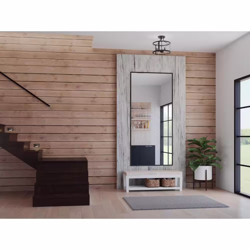 Progress Lighting Indoor/Outdoor Hardwired Black Integrated LED Wall or Stair Light