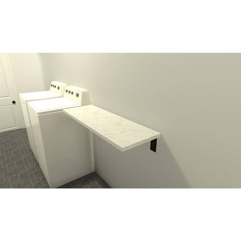 THE ORIGINAL GRANITE BRACKET 16 in. H x 6 in. V Aluminum Regular Shelf Bracket