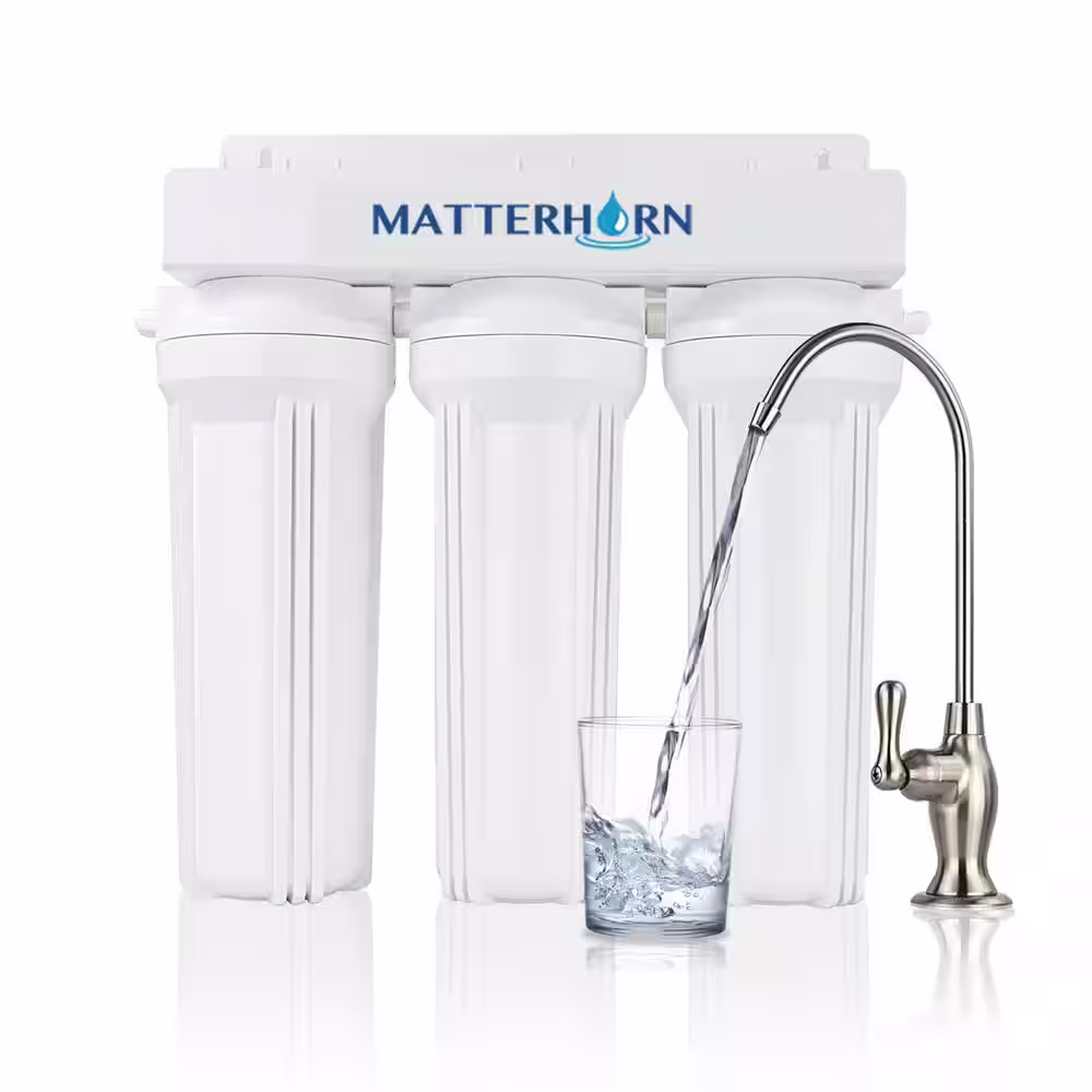 Matterhorn 3-Stage High Performance Under the Counter System with Mineralized Alkaline
