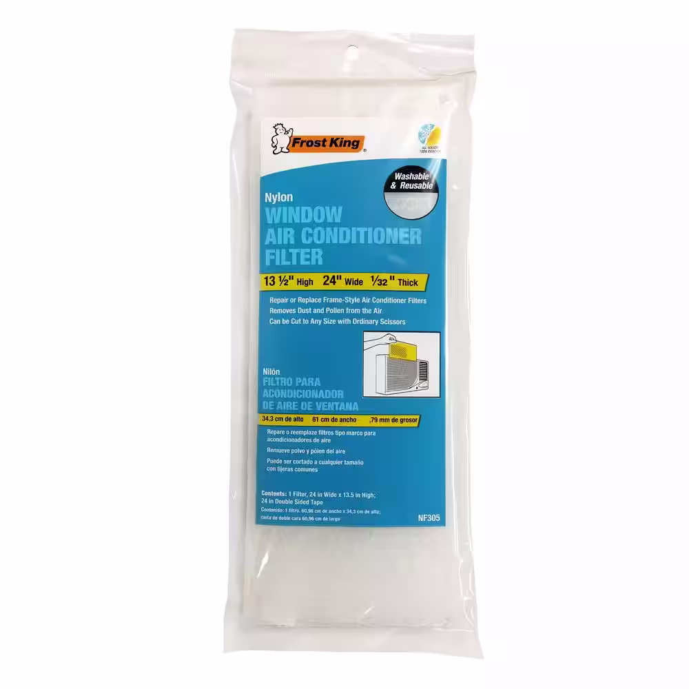 Frost King 24 in. x 13-1/2 in. Nylon Air Conditioner Filter