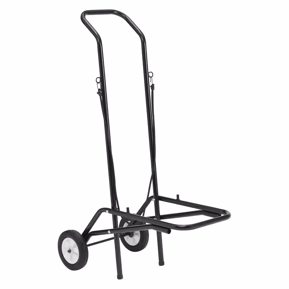 National Public Seating 150 lbs. Weight Capacity Dolly for Stack Chairs Includes Hooked on Bungee Cord For Ease of Transport
