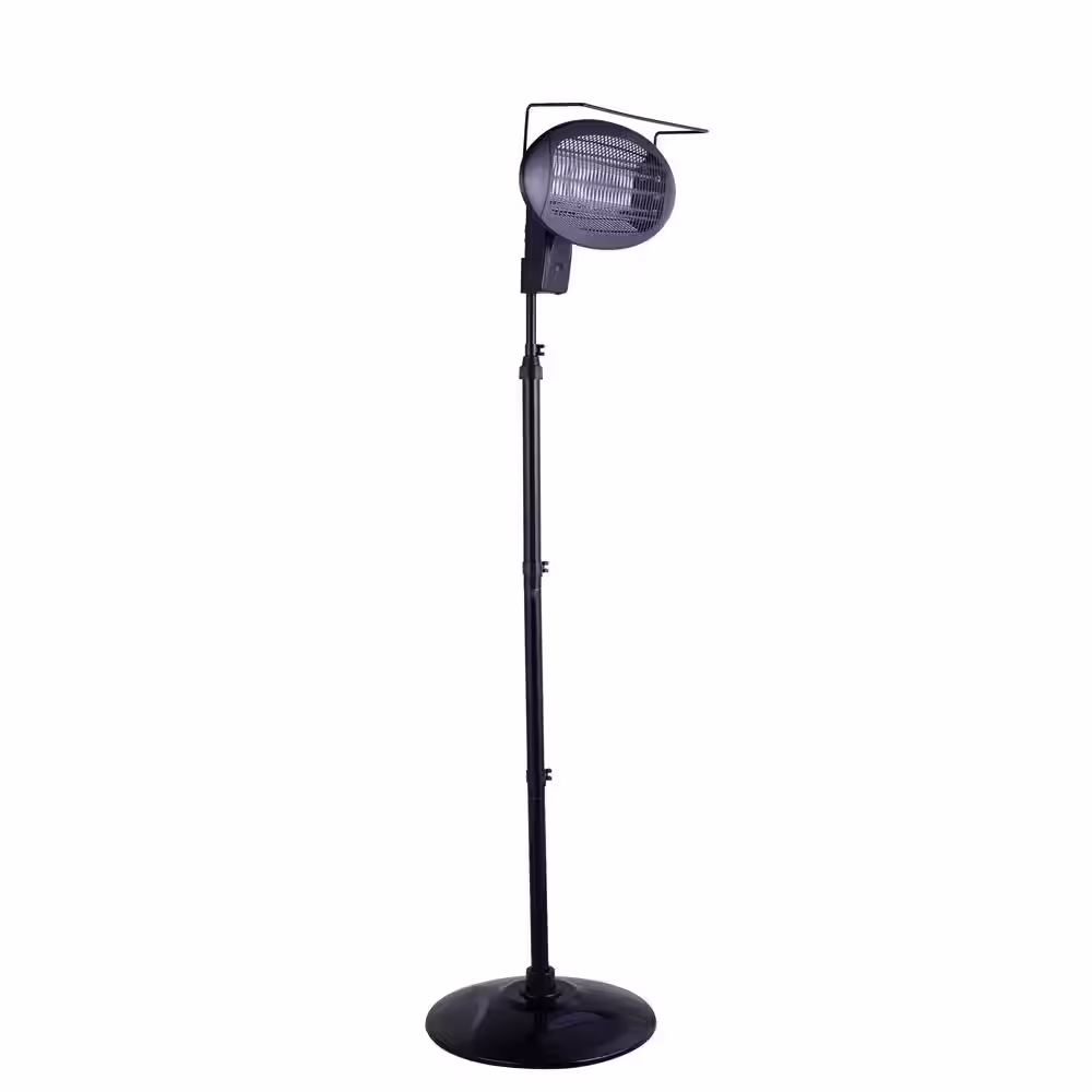 None 1500-watt Free Standing Infrared Electric Patio Heater