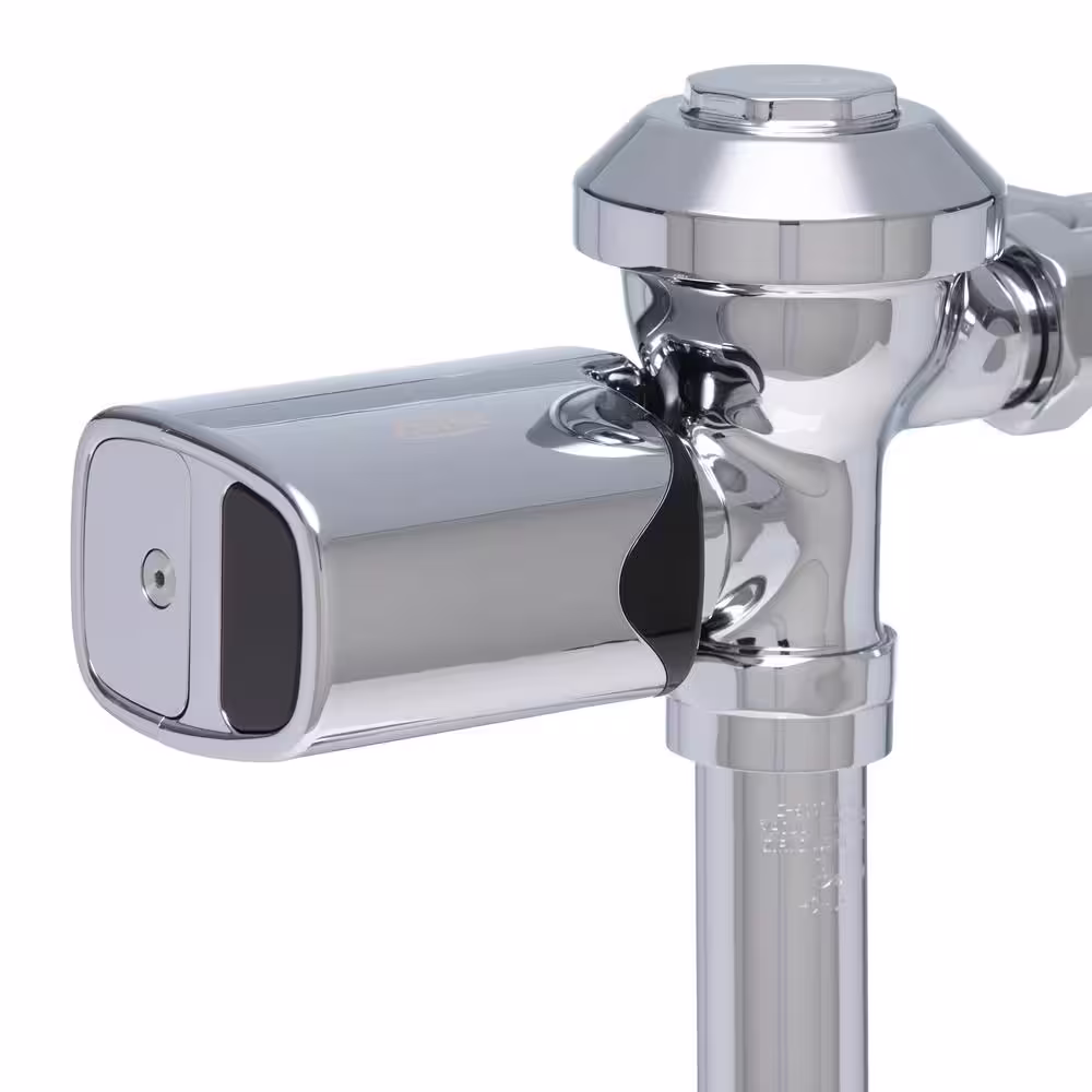 Zurn AquaSense ZER6000PL-SM Exposed Sensor Diaphragm Flush Valve with 3.5 GPF and Chrome Plated Metal Cover