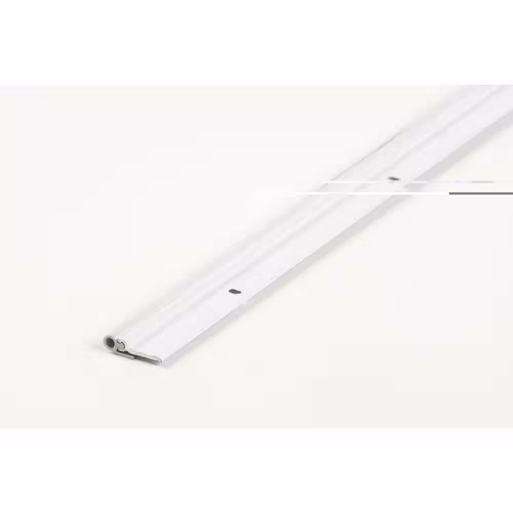 M-D Building Products 36 in. x 84 in. Flat Profile Door Jamb White Weatherstrip Kit