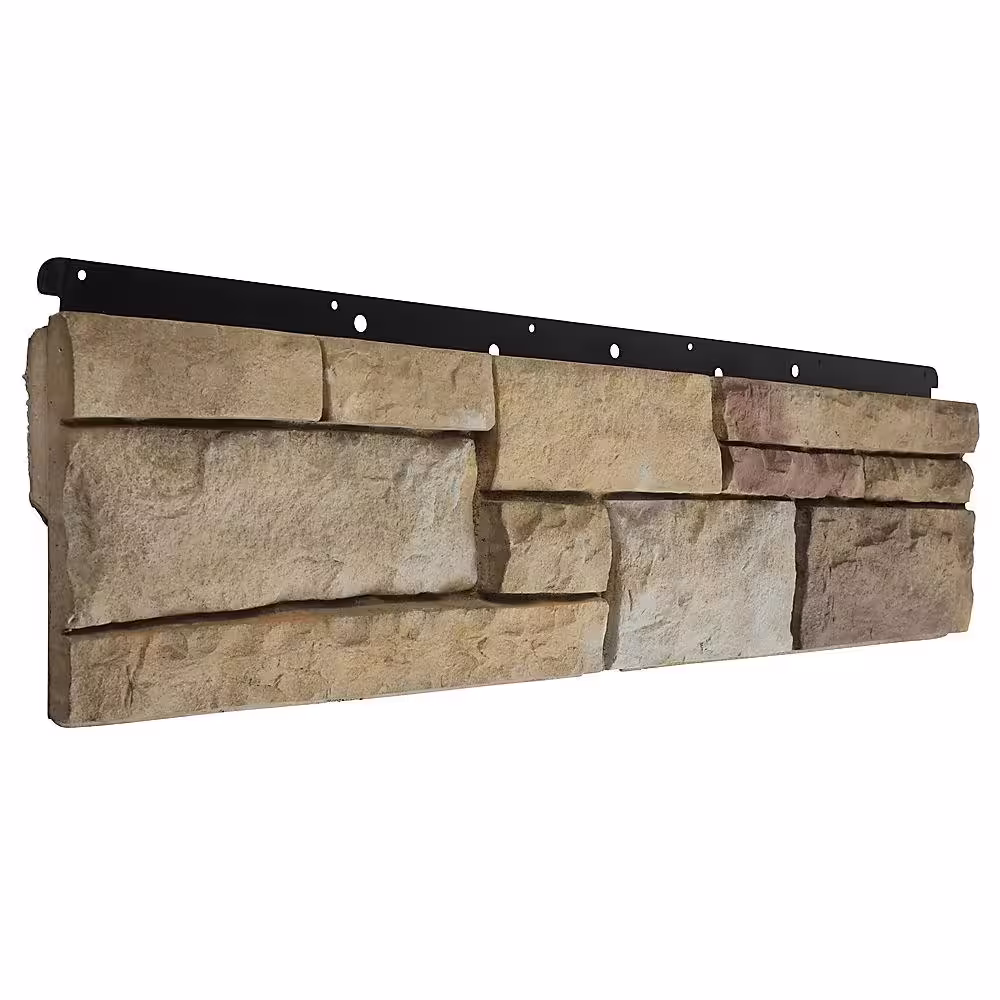 Boral 8 in. x 36 in. Versetta Stone Tight-Cut Flat Plum Creek Siding (6-Bundles)