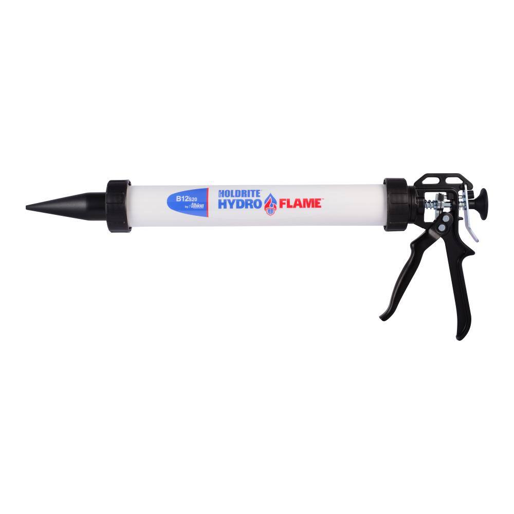 HOLDRITE HydroFlame Firestop 20 oz. Premium Ratchet Caulk Gun