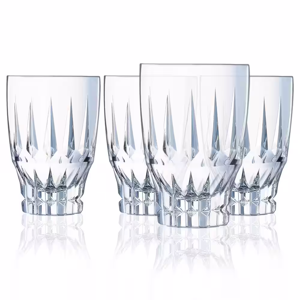 Cristal D'Arques 4-Piece Ornements Hiball Set