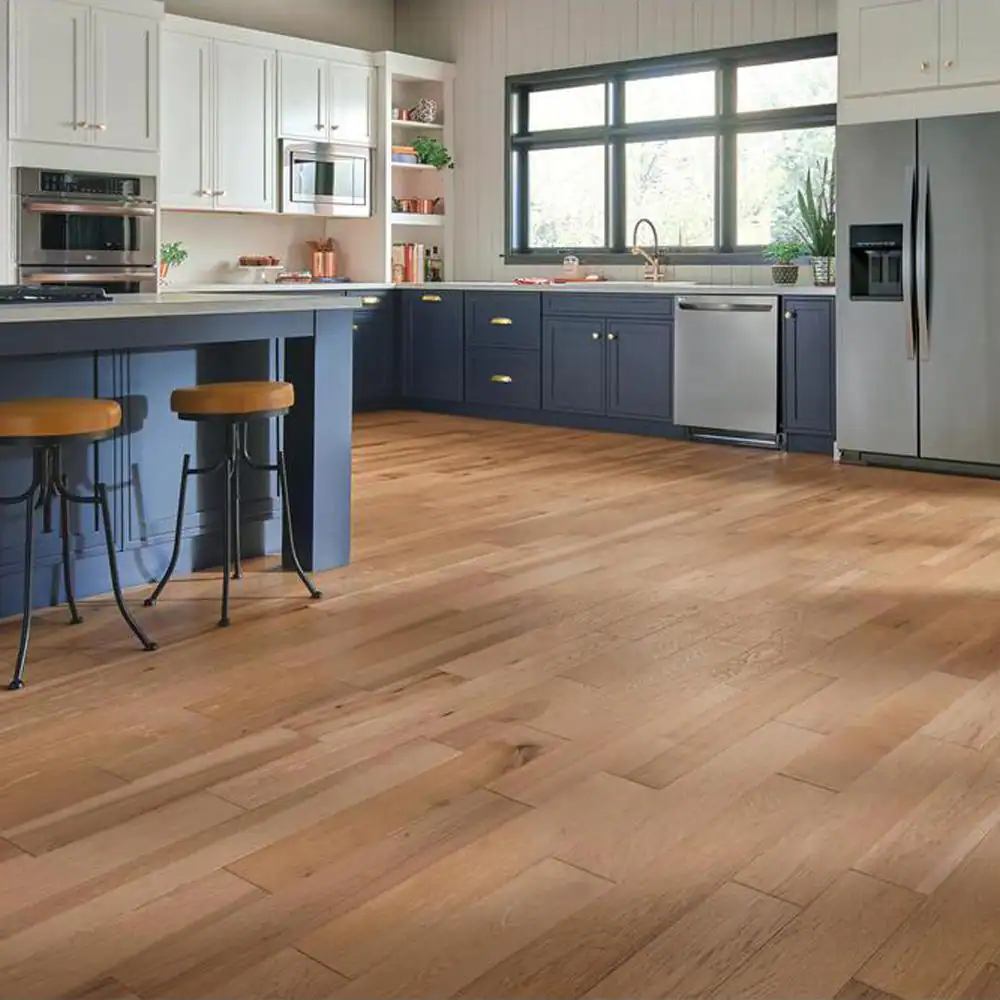 Bruce Hydropel Natural Hickory 7/16 in. T x 5 in. W Waterproof Engineered Hardwood Flooring (22.6 sqft/case)