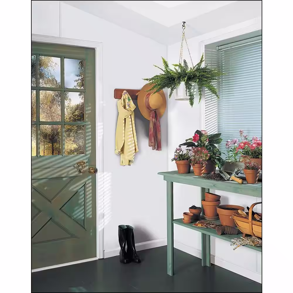 EUCATILE 32 sq. ft. 96 in. x 48 in. Hardboard Thrifty White Tile Board